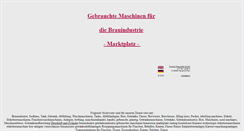 Desktop Screenshot of flaschenabfuellanlagen.de